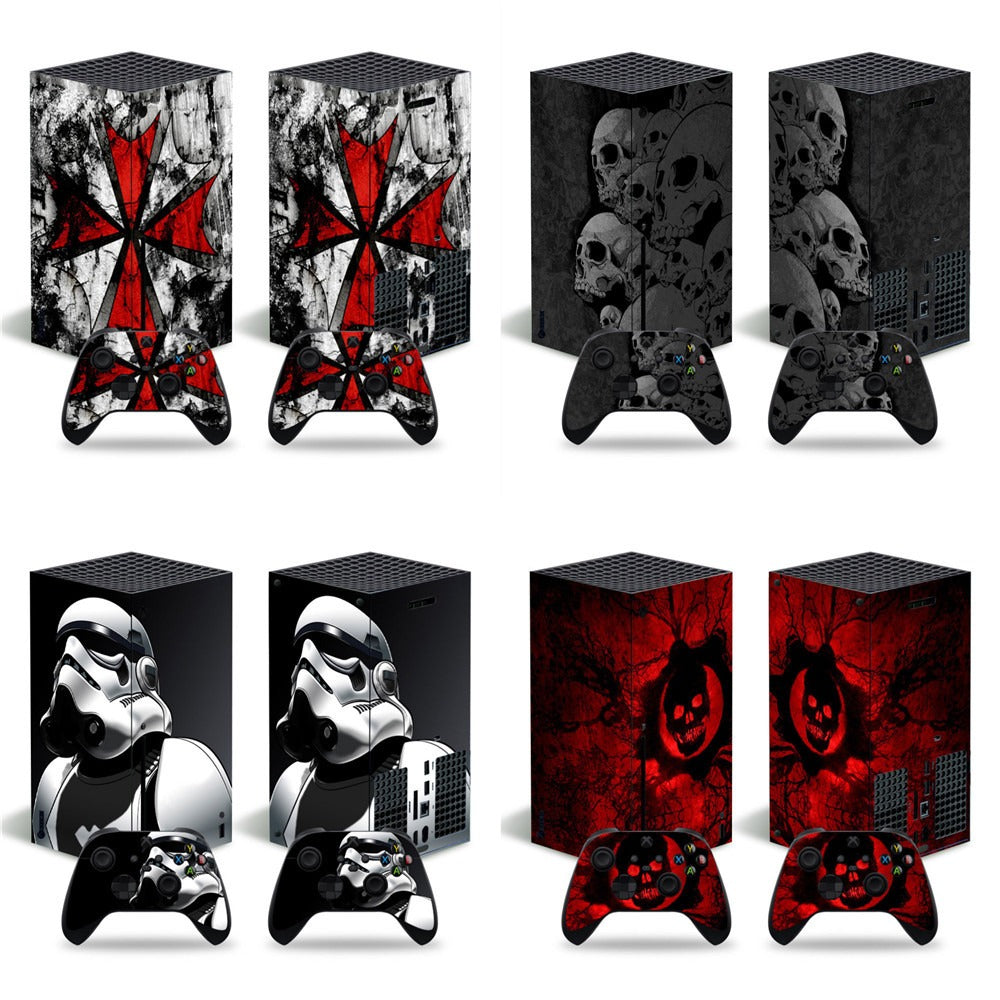 Xbox Series X Console Skin with Matching Controller Skins