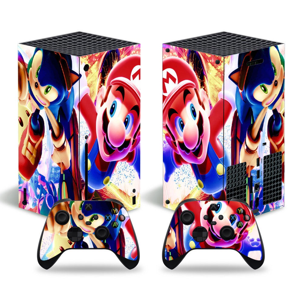 Xbox Series X Console Skin with Matching Controller Skins