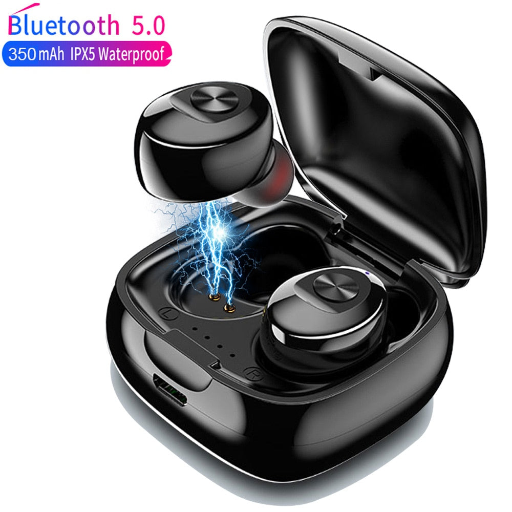 Wireless Earbuds with Charging Case, IPX5 Waterproof