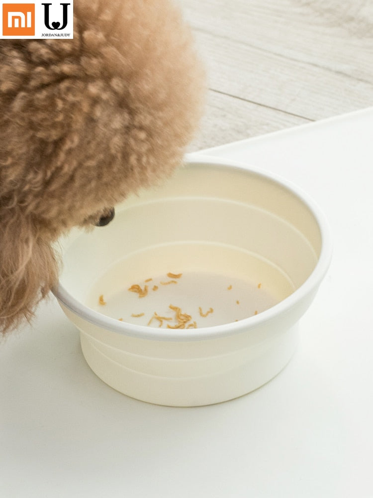 Foldable Silicone Pet Bowl for Travel & Hiking
