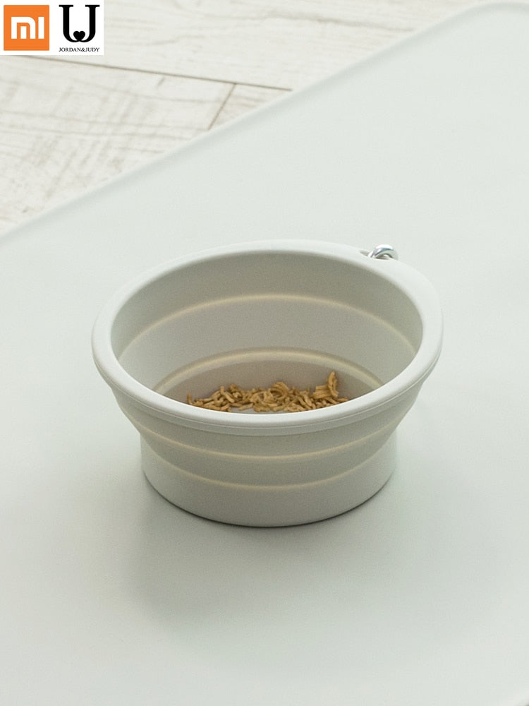 Foldable Silicone Pet Bowl for Travel & Hiking
