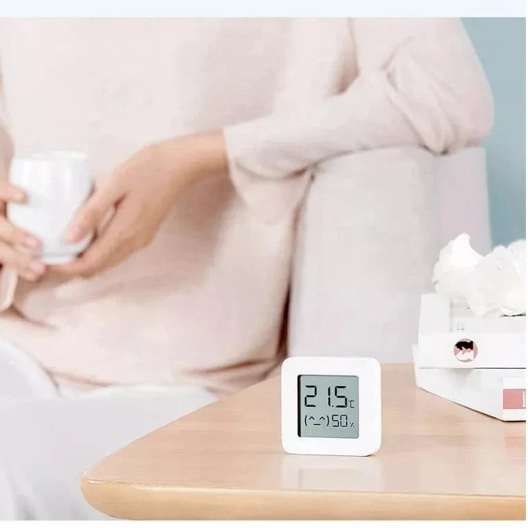 Bluetooth Thermometer Hygrometer with Mijia App Sync