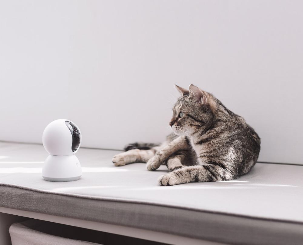 360° Wi-Fi Indoor Security Camera with Night Vision