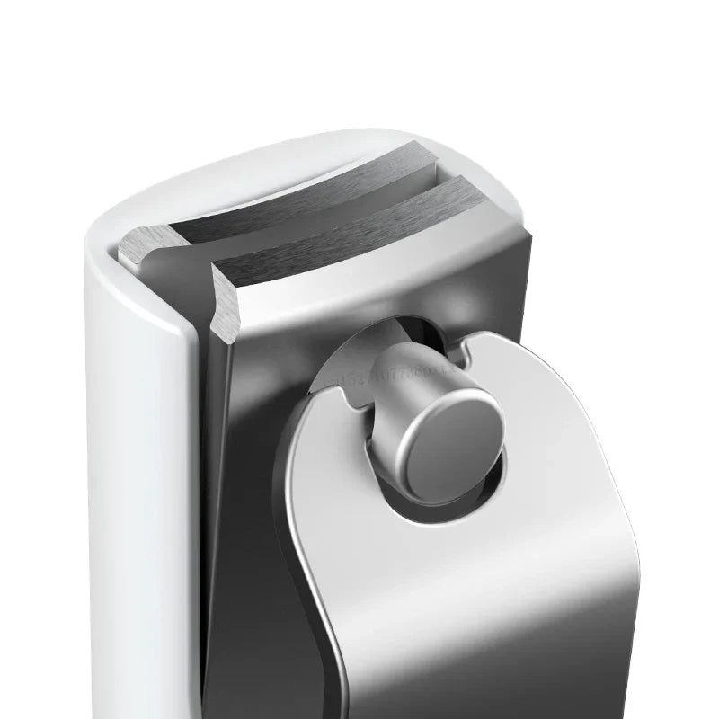 Stainless Steel Nail Clippers With Splash Guard & File