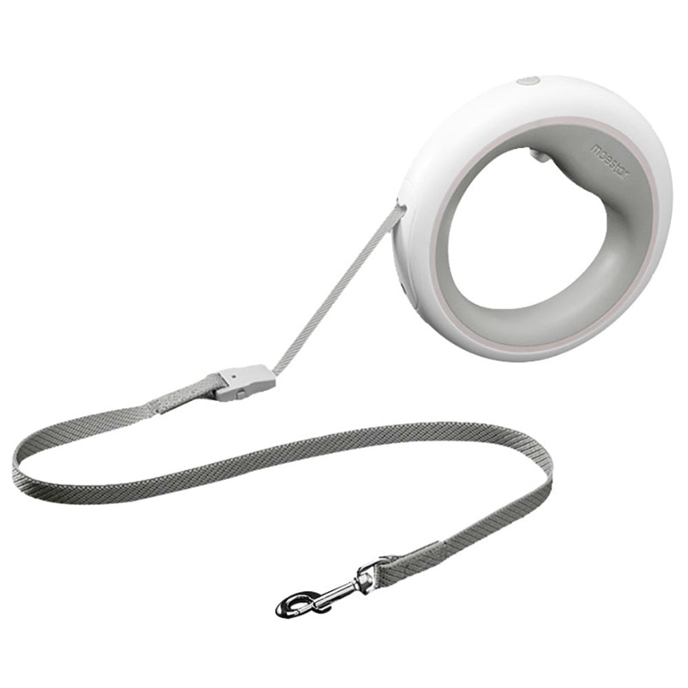 Smart Retractable Dog Leash With LED Light for Walks