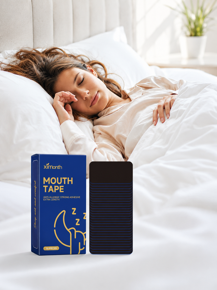 Anti-Snoring Mouth Tape — Deeper Sleep, 30 Nights