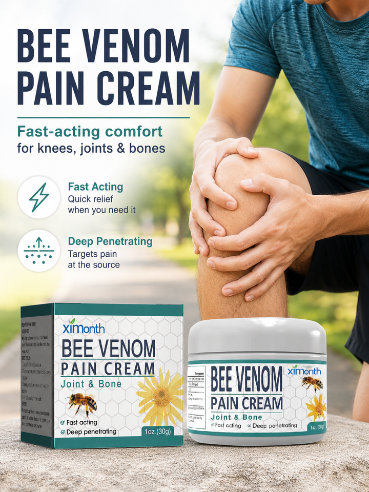 Bee Venom Joint Cream - Fast-Acting Bone & Joint Relief