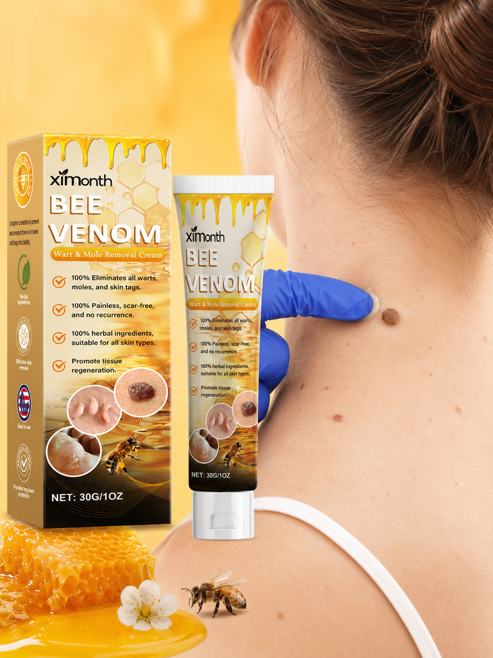 Bee Venom Wart & Mole Removal Cream — Clear Skin at Home