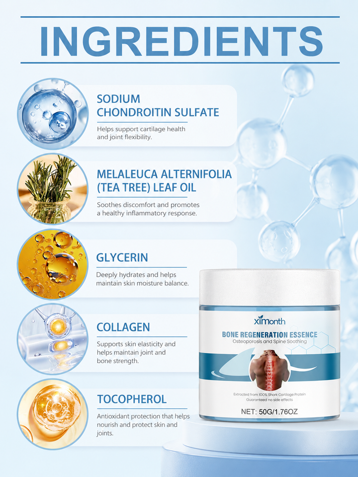 Joint Care Cream — 100% Shark Cartilage Protein for Bone