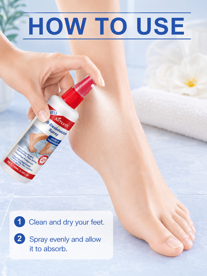 Foot Spray for Smelly Feet — Daily Cleansing & Freshness