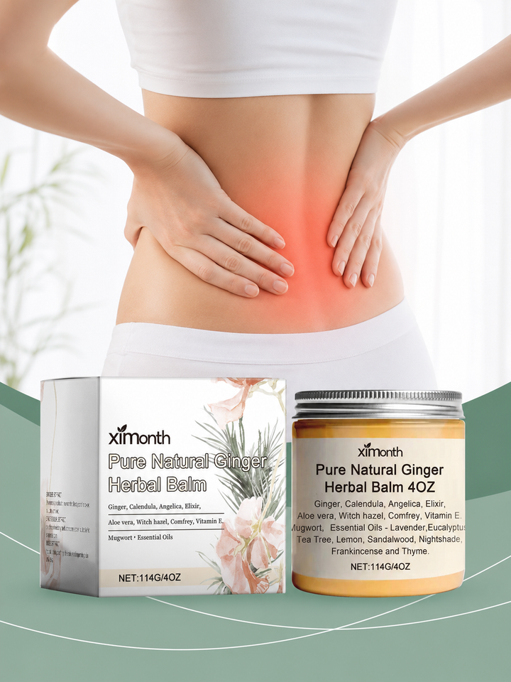 Ginger Massage Cream — Warming Relief for Joints & Body
