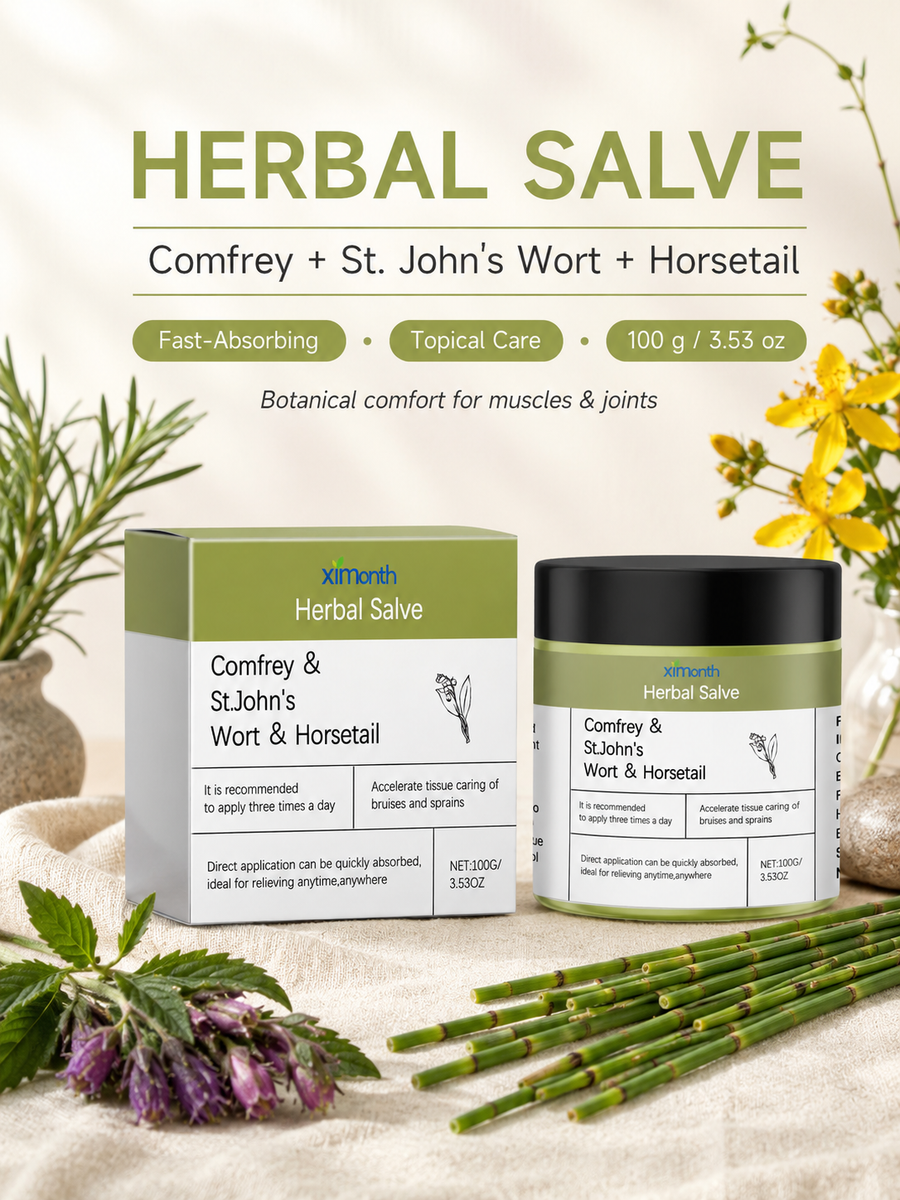 Herbal Joint Repair Cream — Comfrey & St. John's Wort