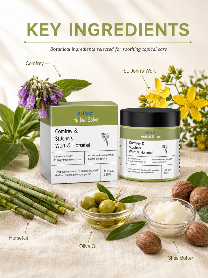 Herbal Joint Repair Cream — Comfrey & St. John's Wort
