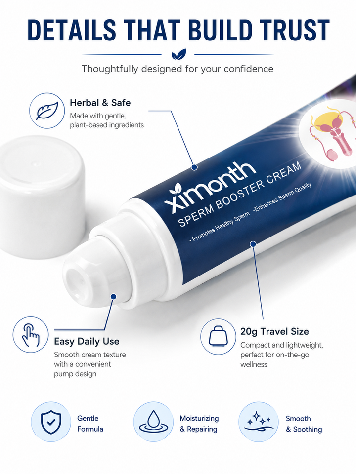 Ximonth Men's Care Cream — Daily Intimate Wellness