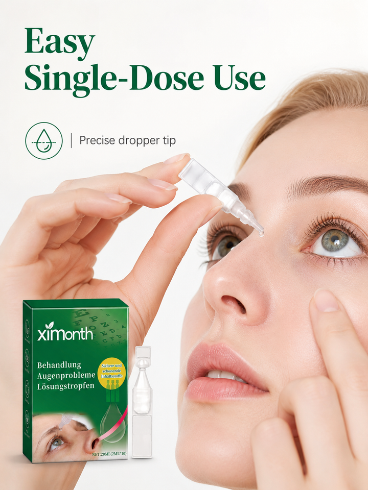 Moisturizing Eye Drops — Sterile Single-Dose Vials for Dry Eyes