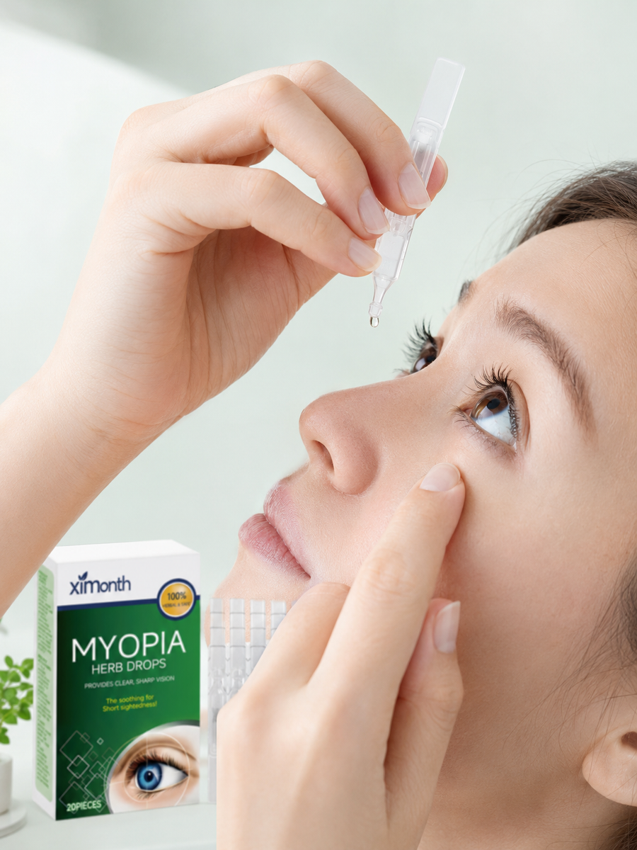 Herbal Eye Drops for Myopia Relief — 20 Single-Dose Vials