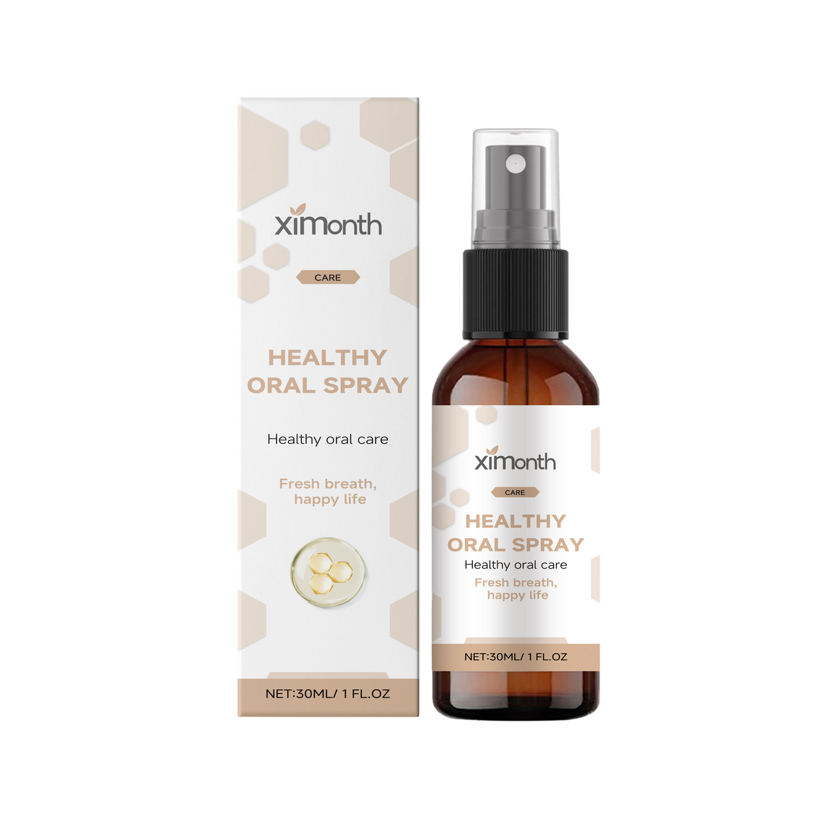 Propolis Mouth Spray for Fresh Breath Before Social Moments
