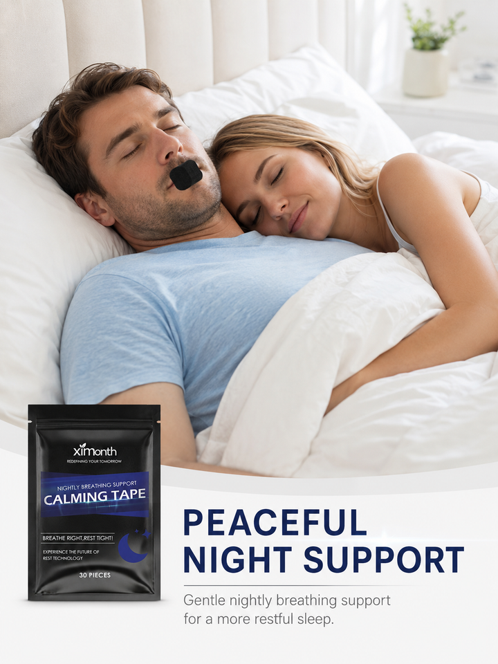 Snoring Patch — Reduce Snoring and Dry Mouth Overnight