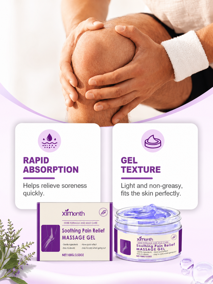 Herbal Joint & Muscle Relief Gel — Fast-Absorbing Daily Care