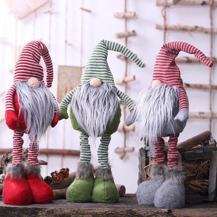 Christmas Gnome Decor for Cozy Holiday Mantel Displays