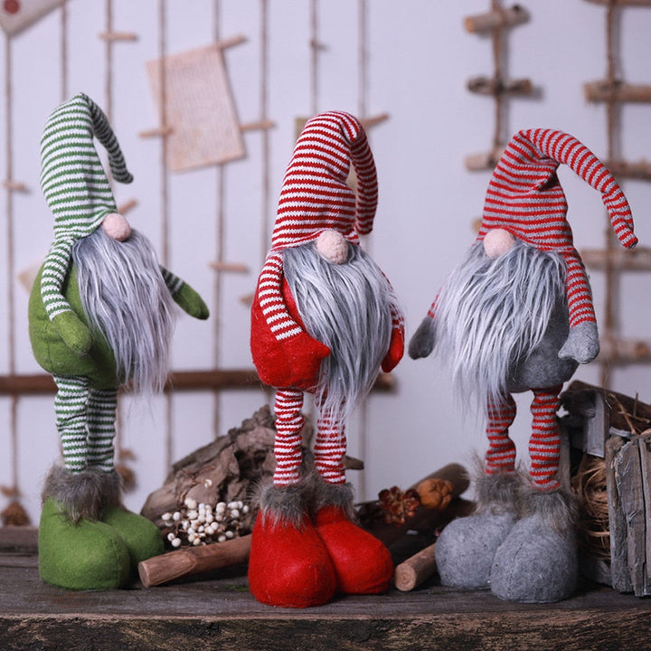 Christmas Gnome Decor for Cozy Holiday Mantel Displays
