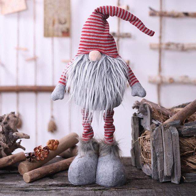 Christmas Gnome Decor for Cozy Holiday Mantel Displays