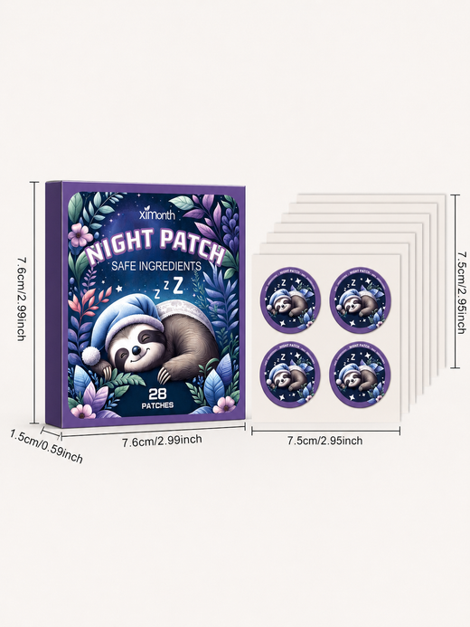 Sleep Patches — Cute, Safe Relief from Mental & Physical