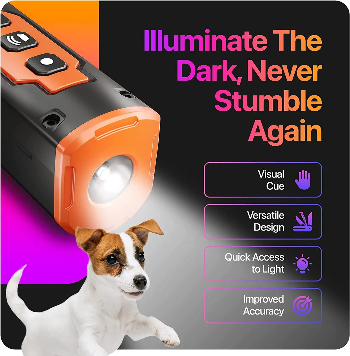 Ultrasonic Dog Training Device for Barking Control