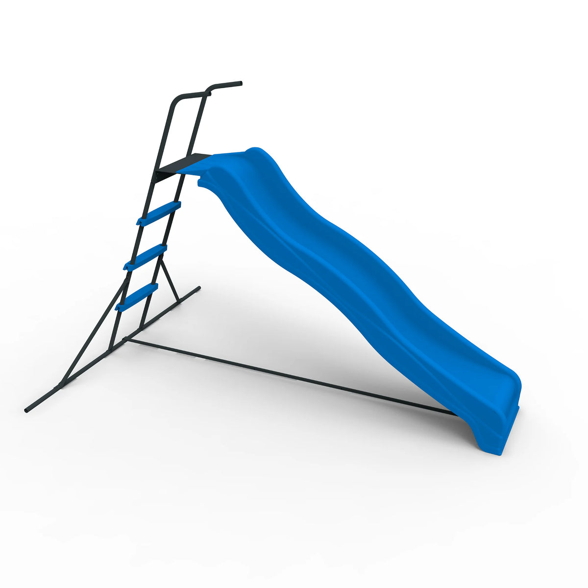 Freestanding Kids Plastic Slide: Indoor & Garden Play