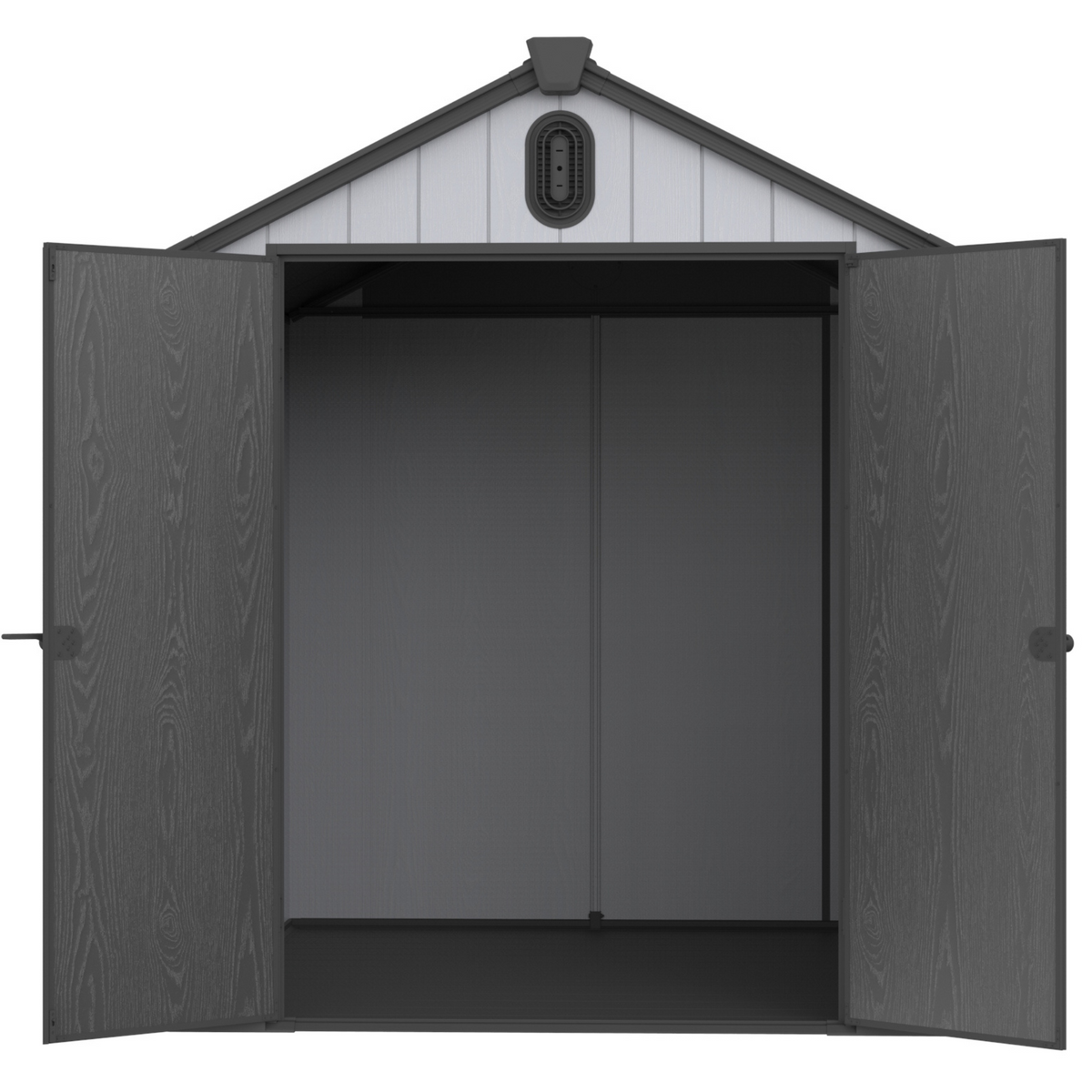 6x8 ft Plastic Storage Shed for Garden Tools & Mowers
