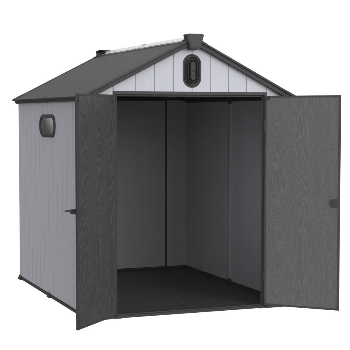 6x8 ft Plastic Storage Shed for Garden Tools & Mowers