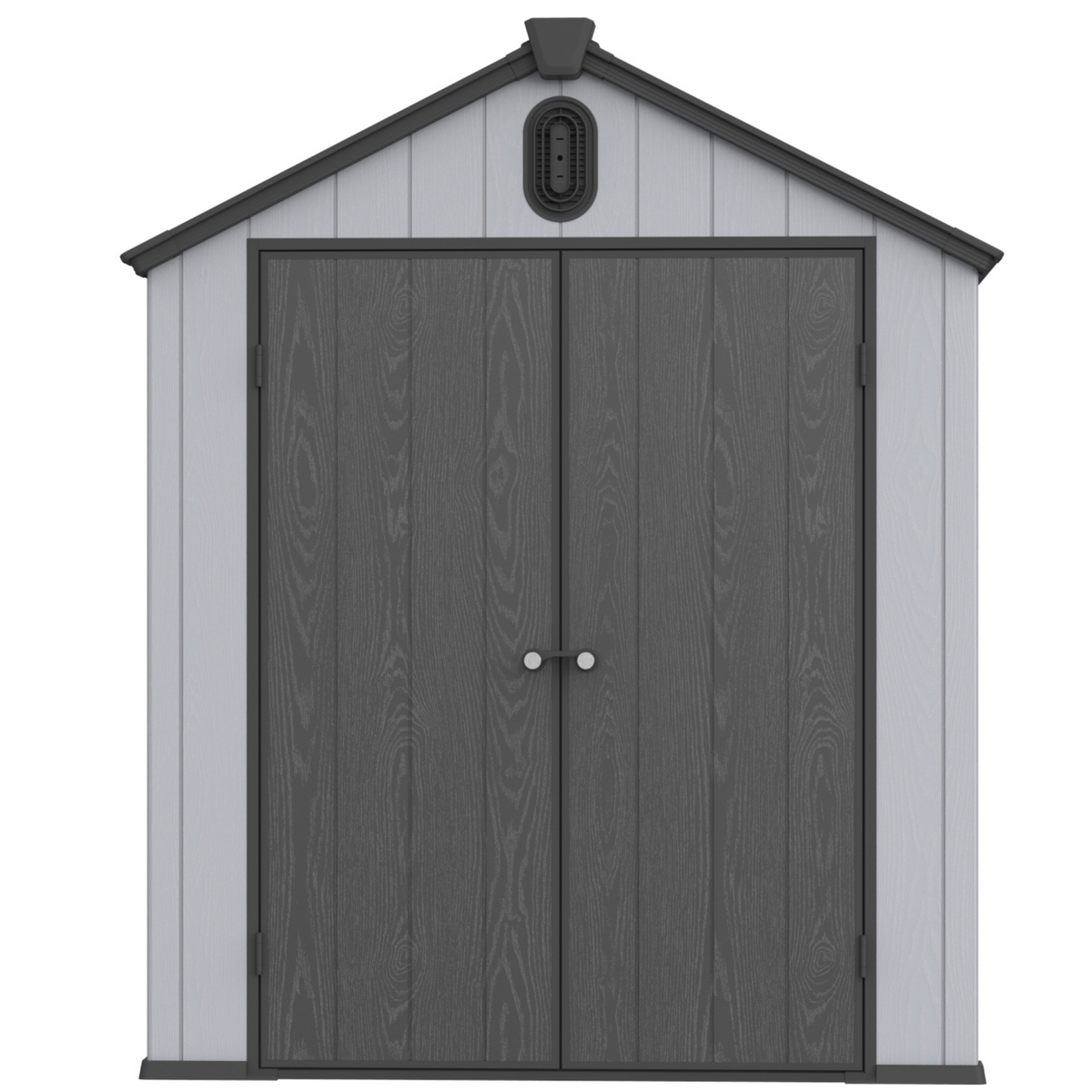 6x8 ft Plastic Storage Shed for Garden Tools & Mowers
