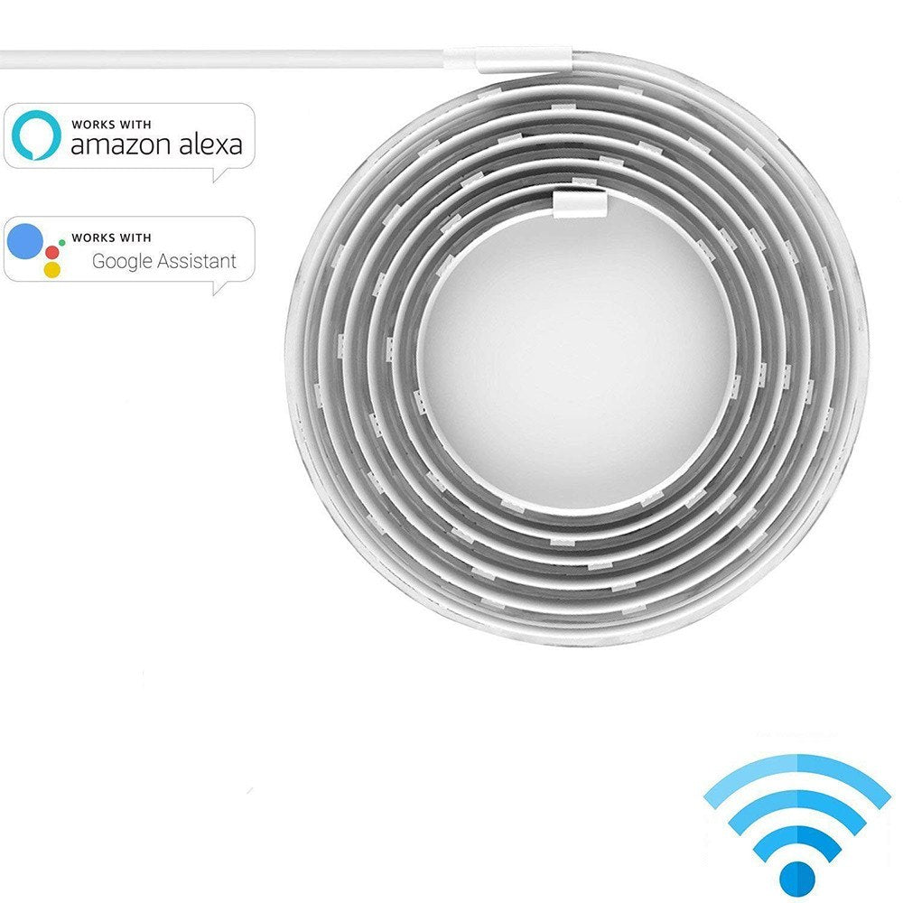 Smart RGB LED Light Strip for Alexa and Google Home