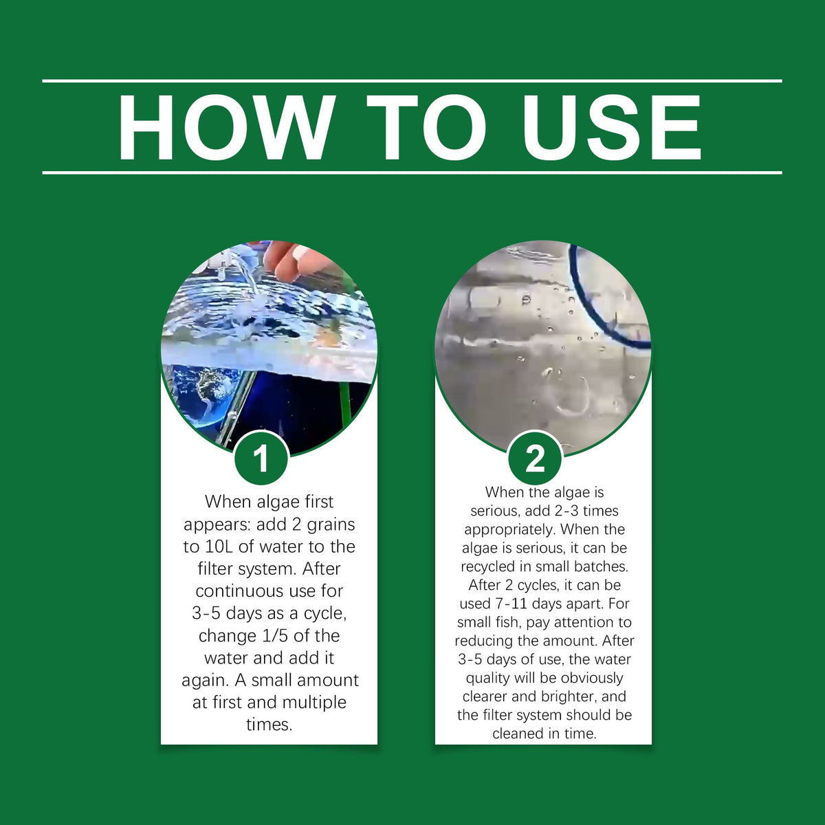 Aquarium Water Purification Tablets for Fresher Tanks