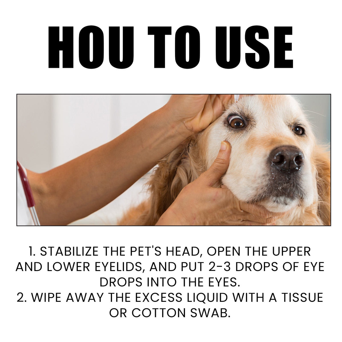 Pet Eye Drops for Cats & Dogs | Gentle Daily Care
