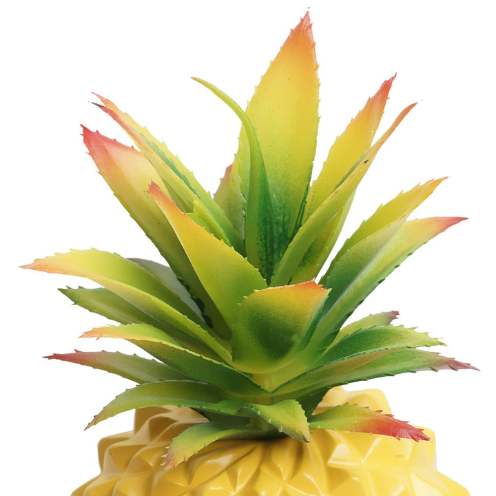 Artificial Pineapple Desk Decor for Tropical Cheer Accent