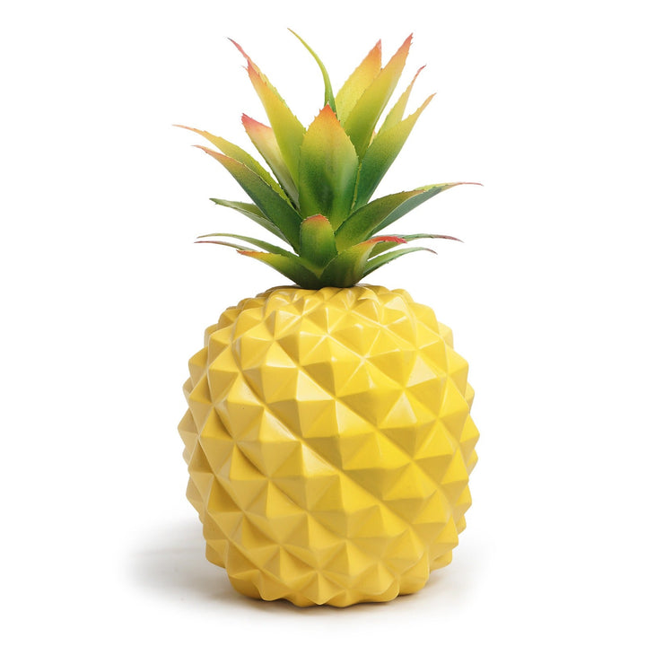 Artificial Pineapple Desk Decor for Tropical Cheer Accent