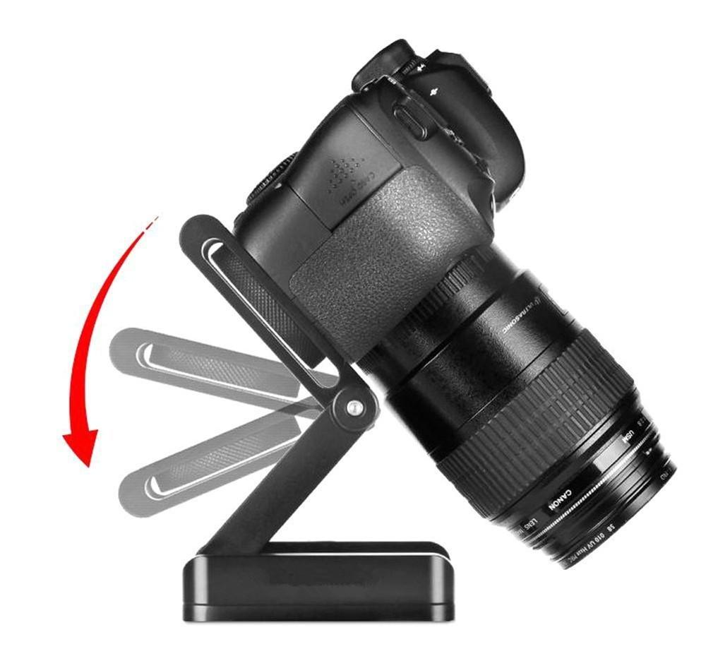 Z Tilt Tripod Head: Multi-Angle Folding Camera Mount