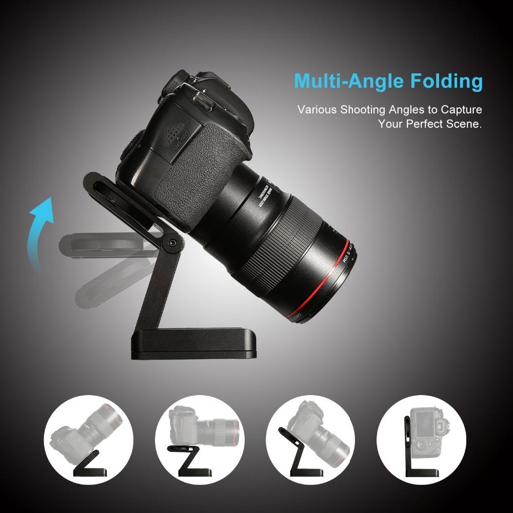 Z Tilt Tripod Head: Multi-Angle Folding Camera Mount