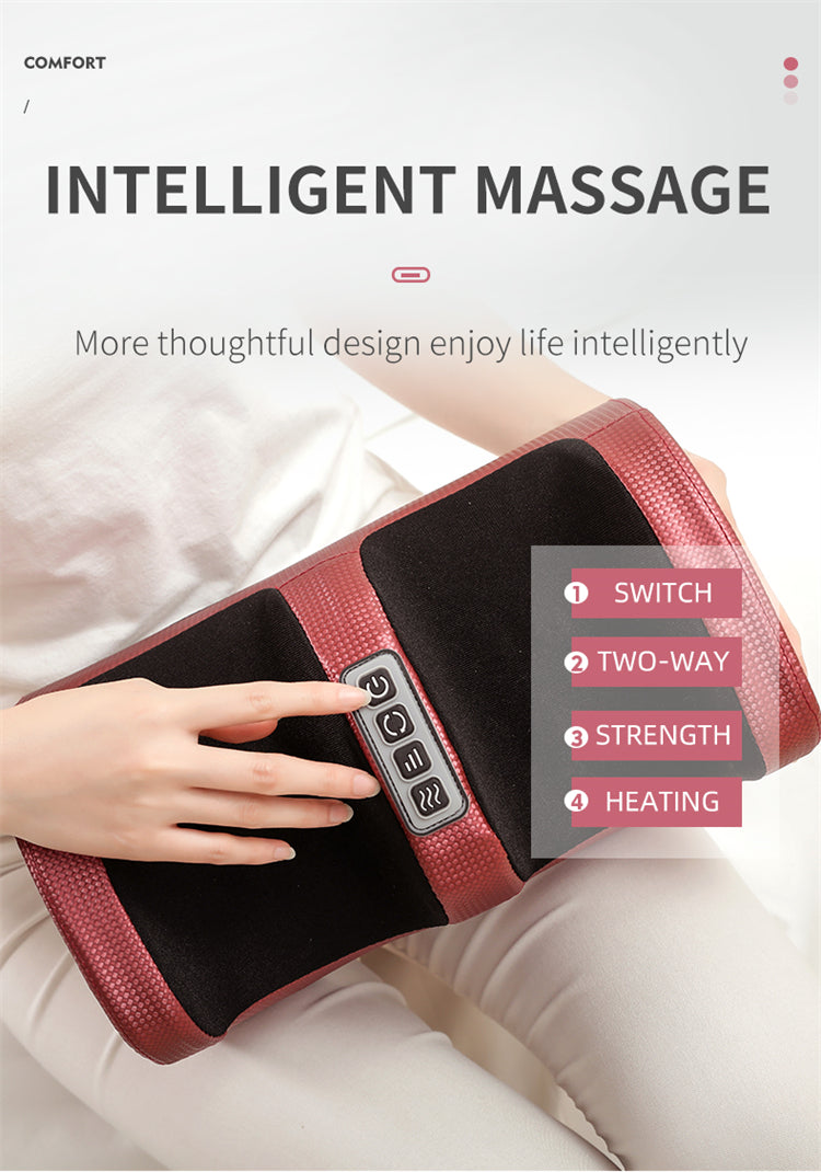 Foot Warming Massager with 360° Heated Kneading