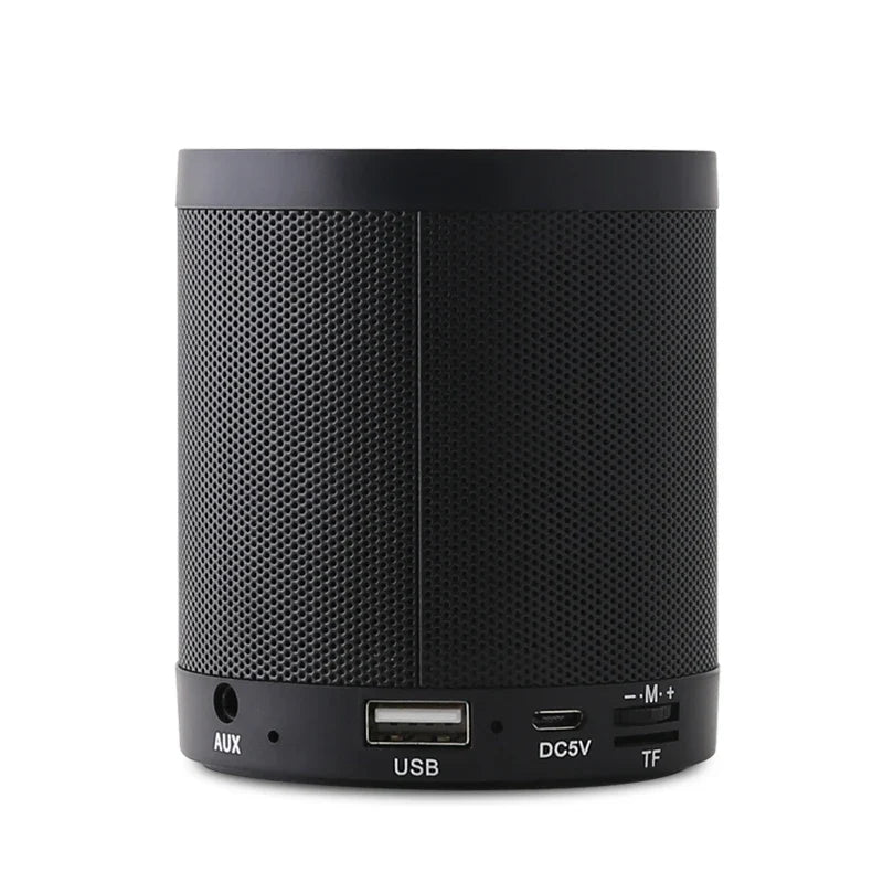 Portable Bluetooth Speaker with Super Bass and Built-in Mic