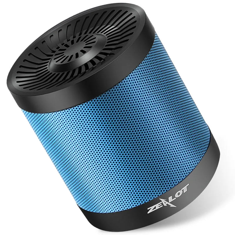 Portable Bluetooth Speaker with Super Bass and Built-in Mic