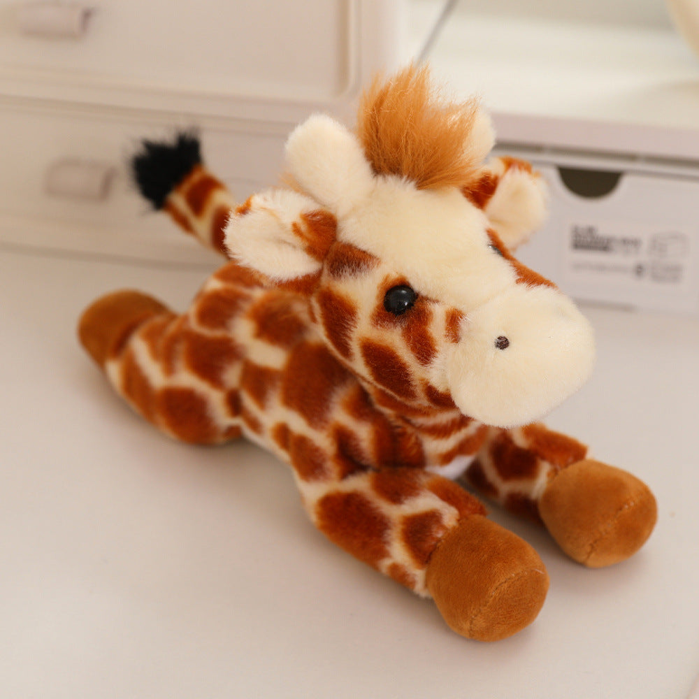 Zebra and Lion Plush Toys for Playful Nursery Decor