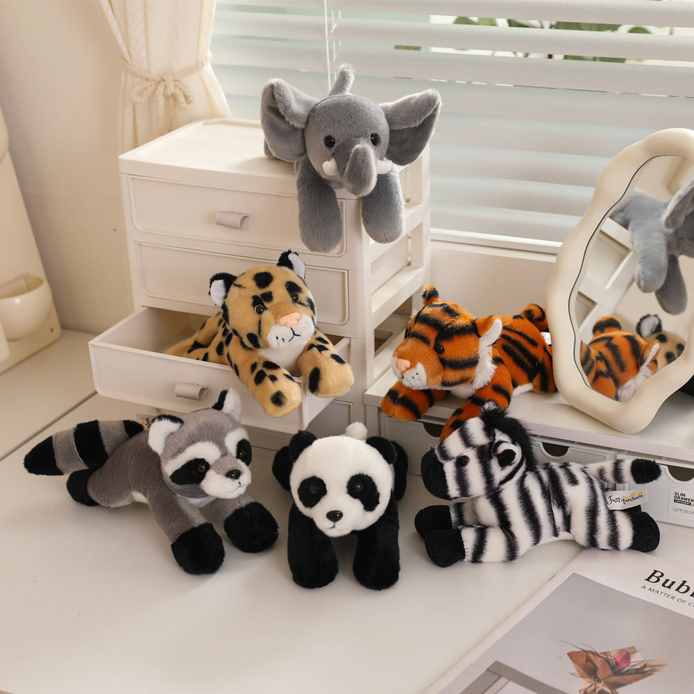 Zebra and Lion Plush Toys for Playful Nursery Decor