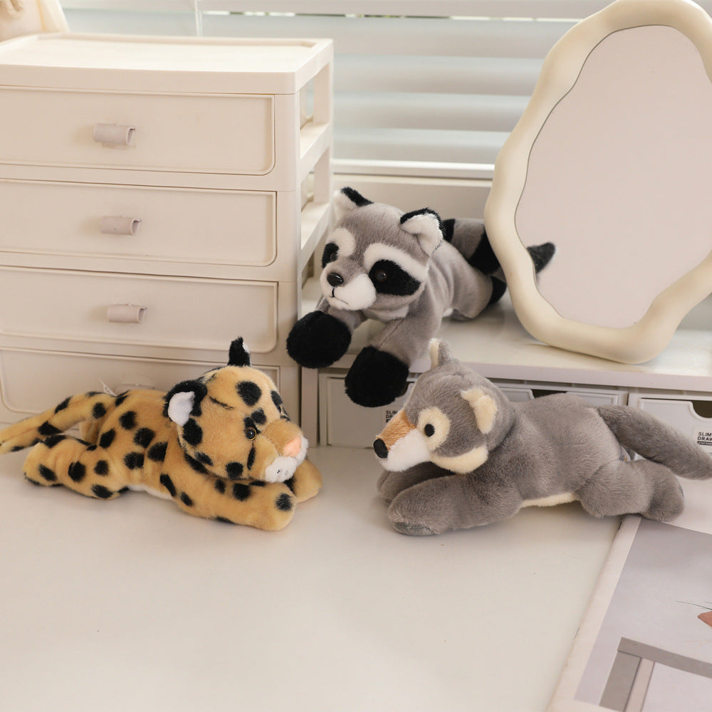 Zebra and Lion Plush Toys for Playful Nursery Decor