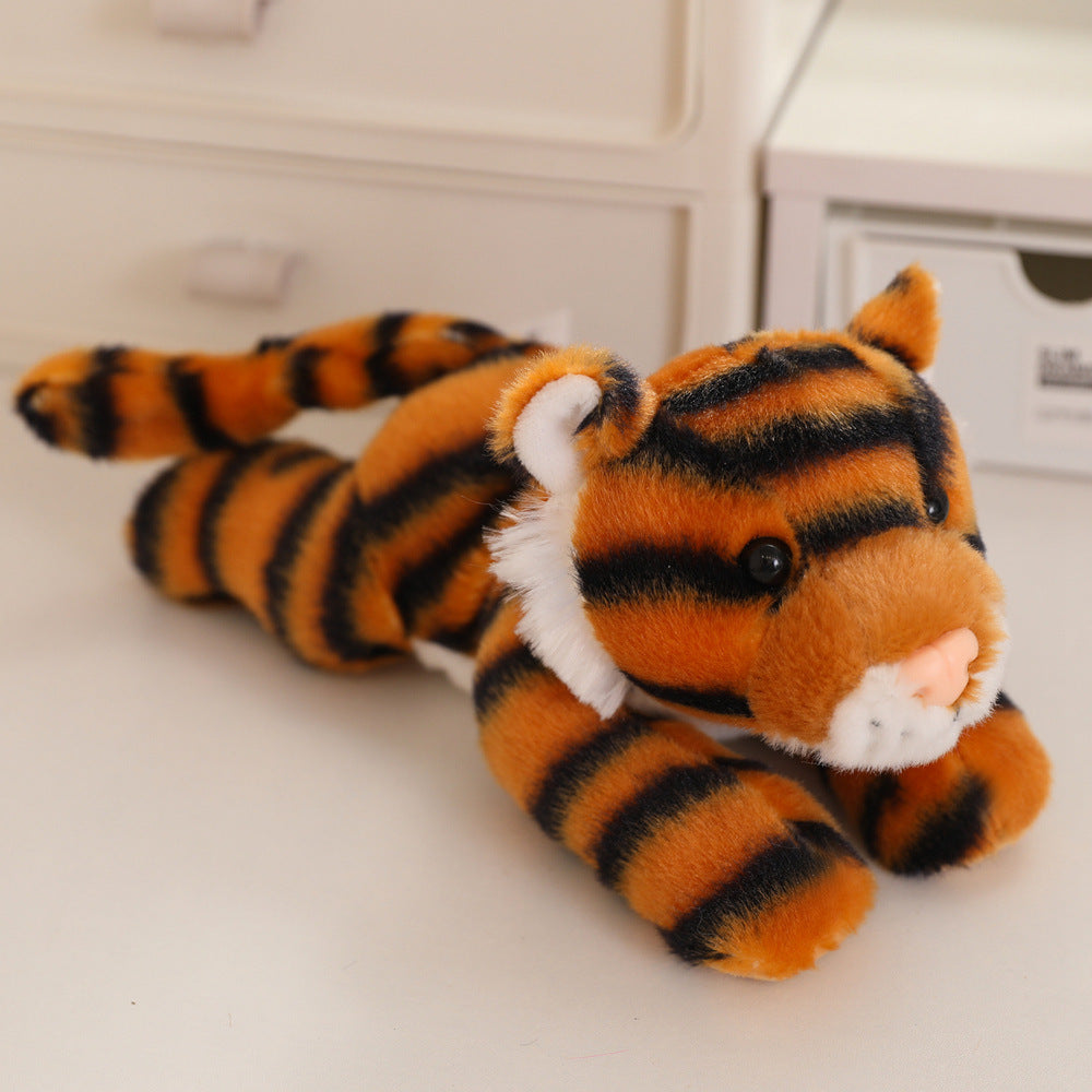 Zebra and Lion Plush Toys for Playful Nursery Decor