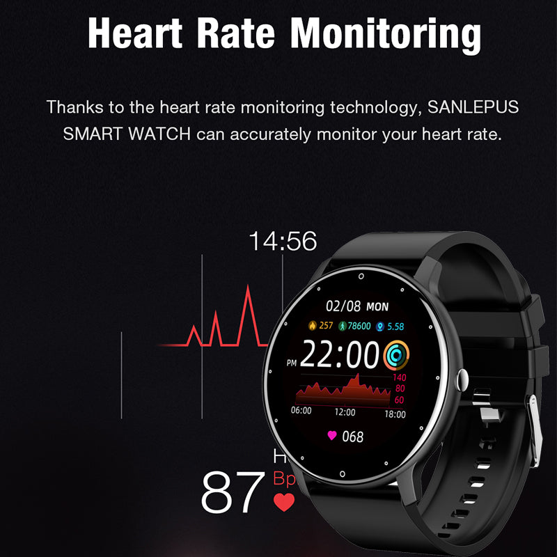 Heart Rate Smartwatch with IP67 Waterproof Sport Tracking