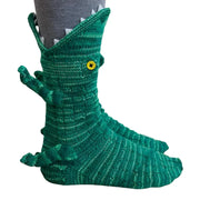 Crocodile knit socks - wanelo - store - roman