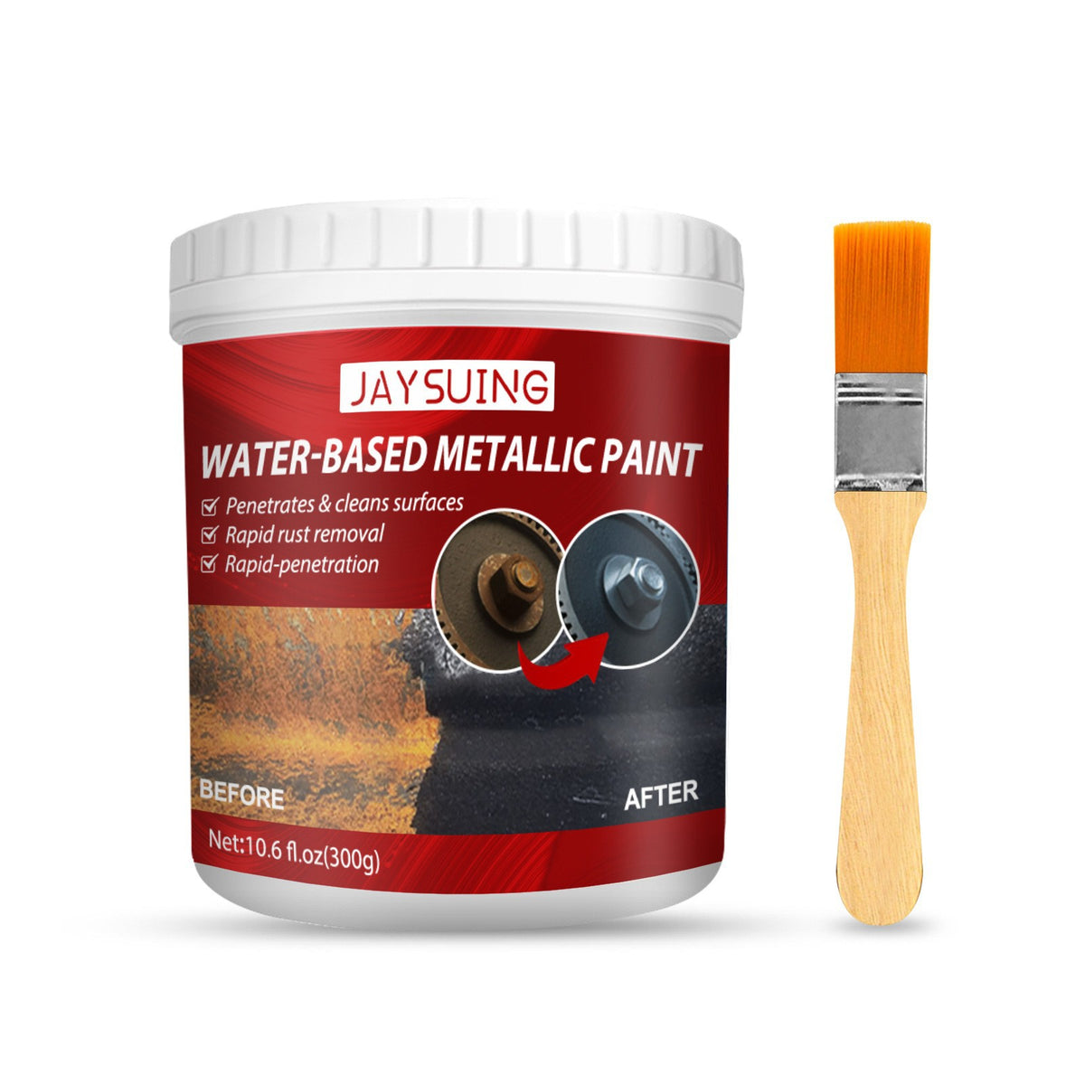 Rust Treatment Primer for Metallic Automotive Repairs
