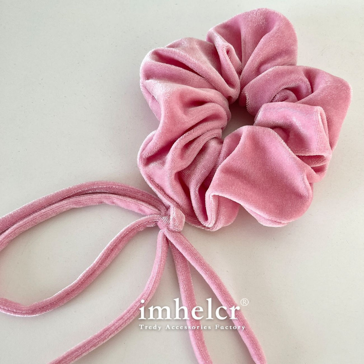 Large Velvet Bow Hair Tie for Vintage Everyday Style